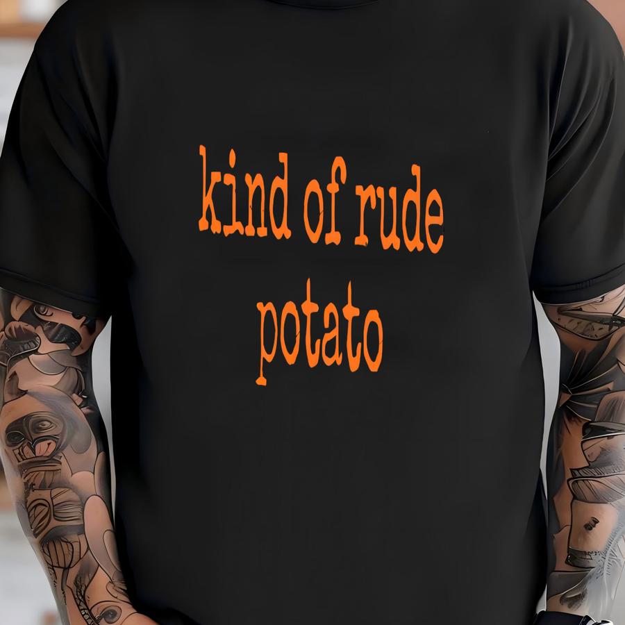 ® Matching Thanksgiving Shirt, Funny Couple Shirt, Sweet Potato, Kind Of Rude Potato, Fall Season Husband Wife Gift, Humor Tee T-shirt