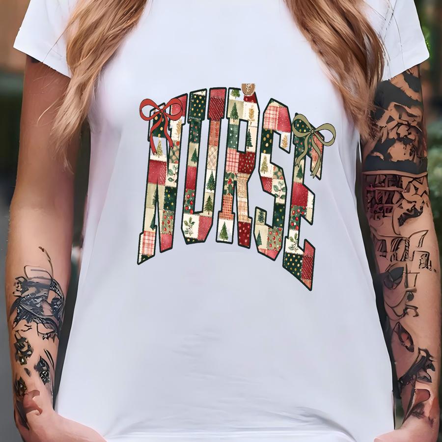 Christmas Nurse Sweatshirt, Rn Shirt For Women, Registered Nurse Life Crewneck, Np Nursing School Student Graduation, Nurse Team T-shirt