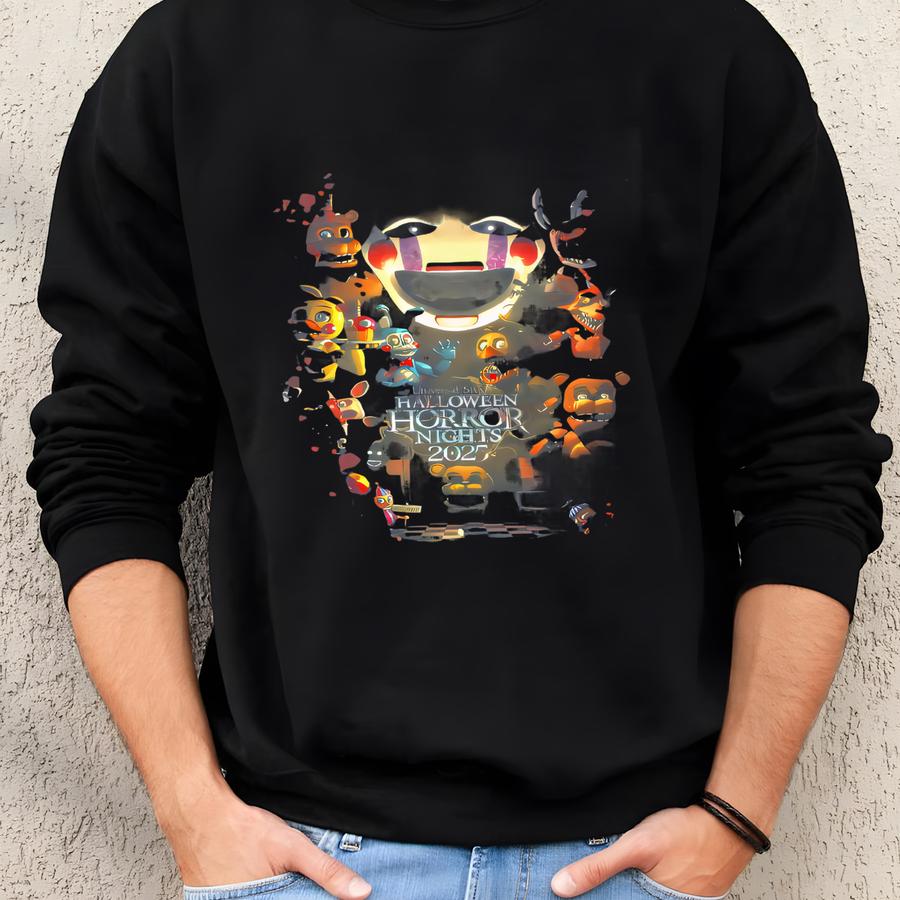 Halloween Horror Nights 2025 Shirt, Shirt, Halloween Shirt, Halloween Horror Movie Shirt, Halloween Spooky Party Shirt 163875 Sweatshirt