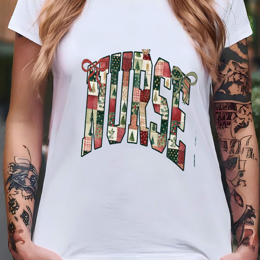 Christmas Nurse Sweatshirt, Rn Shirt For Women, Registered Nurse Life Crewneck, Np Nursing School Student Graduation, Nurse Team T-shirt