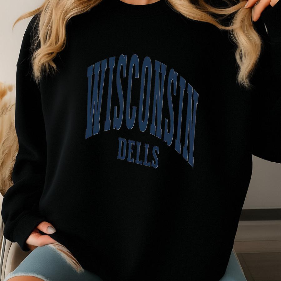 Dells Sweatshirt, Dells Gift, Crewneck Sweatshirt, Gift For Her, Travel Sweatshirt Sweatshirt