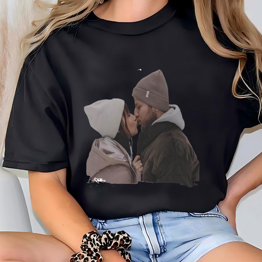 Engaged Photo Ornament, Personalized Engaged Keepsake, Our First Christmas Engaged Ornament, Custom Engagement Ornament, Couples Ornament T-shirt