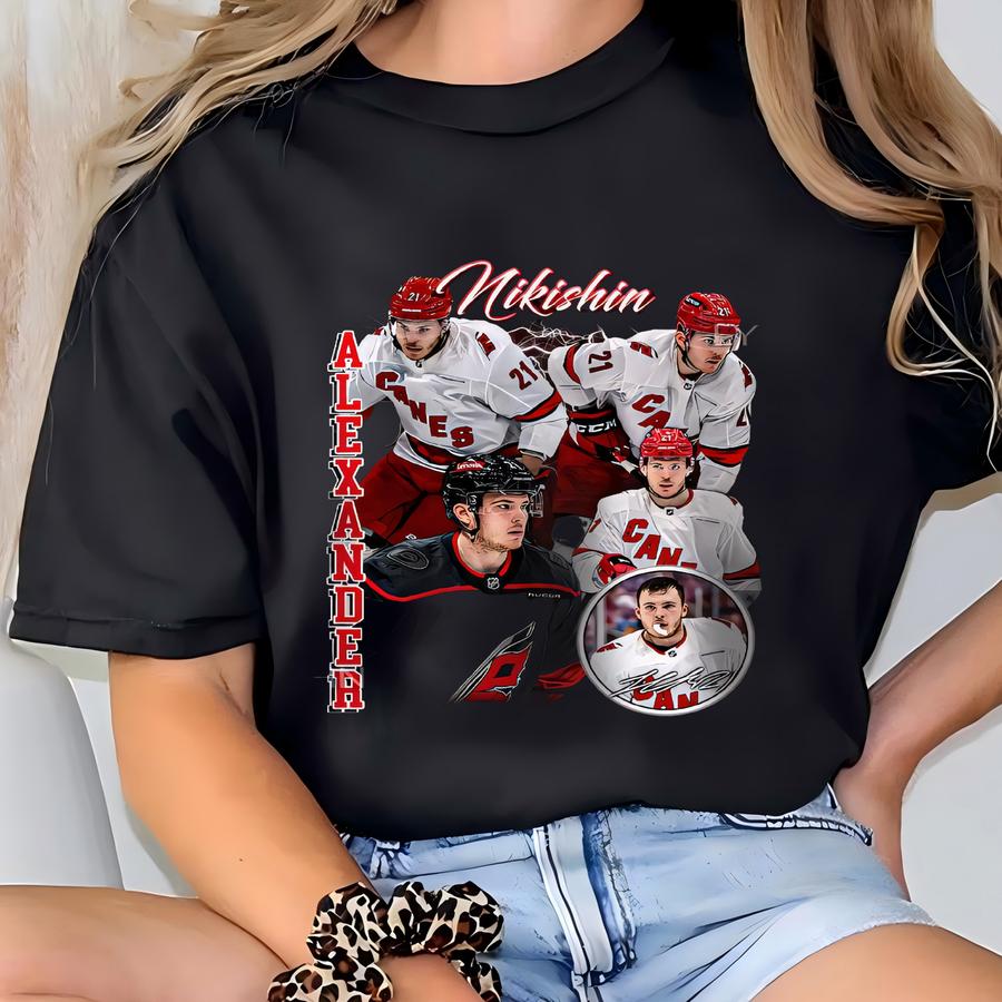 Alexander nikishin Shirt, Alexander nikishin Mineral Wash Hoodie, Alexander nikishin Tee, Bootleg Rap Tee, Carolina Hockey T-shirt