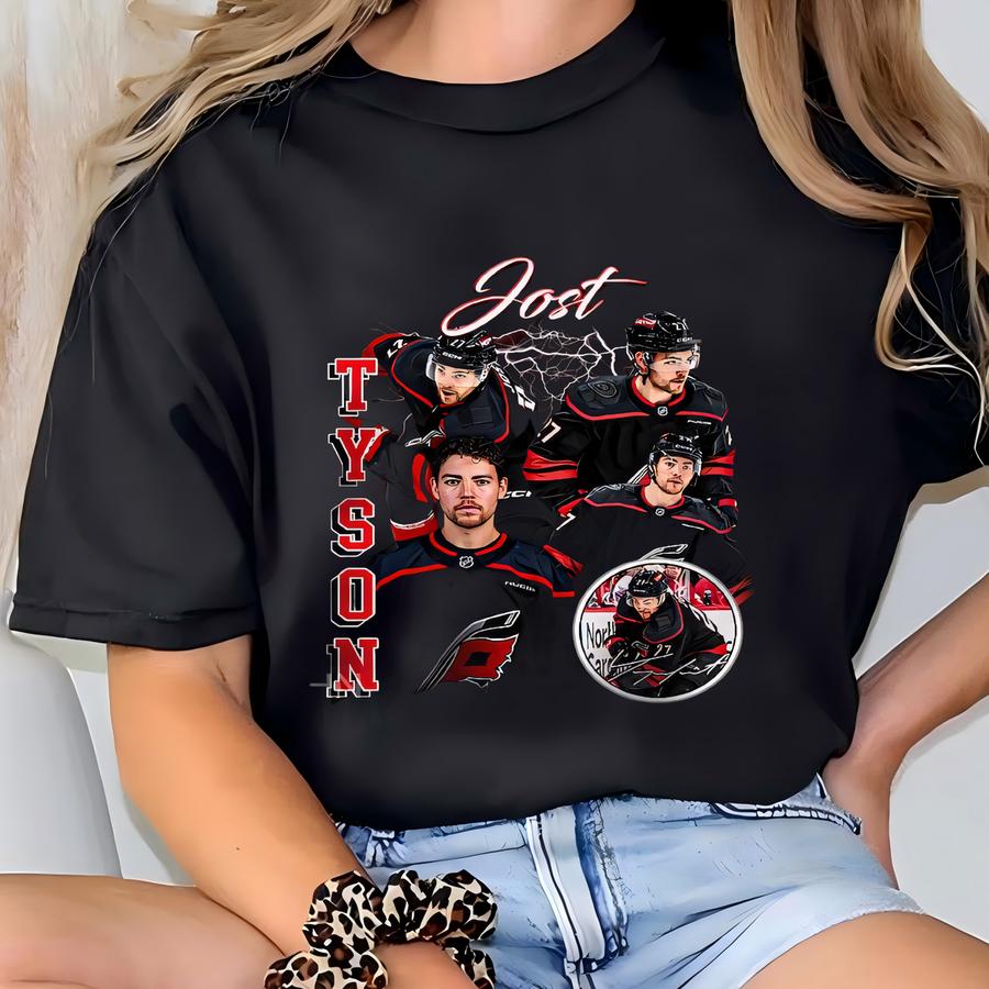 Tyson jost Shirt, Tyson jost Mineral Wash Hoodie, Tyson jost Tee, Bootleg Rap Tee, Carolina Hockey T-shirt