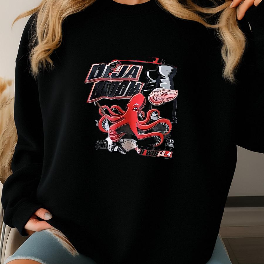 Vintage 1990s Detroit Red Wings T-shirt -pro Player Usa/ Size L Sweatshirt