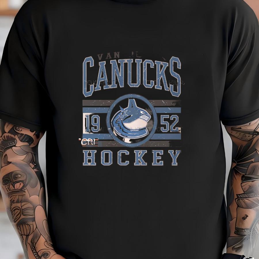 Vintage Vancouver Canucks Sweatshirt, Retro Vancouver Shirt, Canucks Hockey Fan Shirt, Vancouver Sweatshirt, Canucks Hockey Youth Tee T-shirt