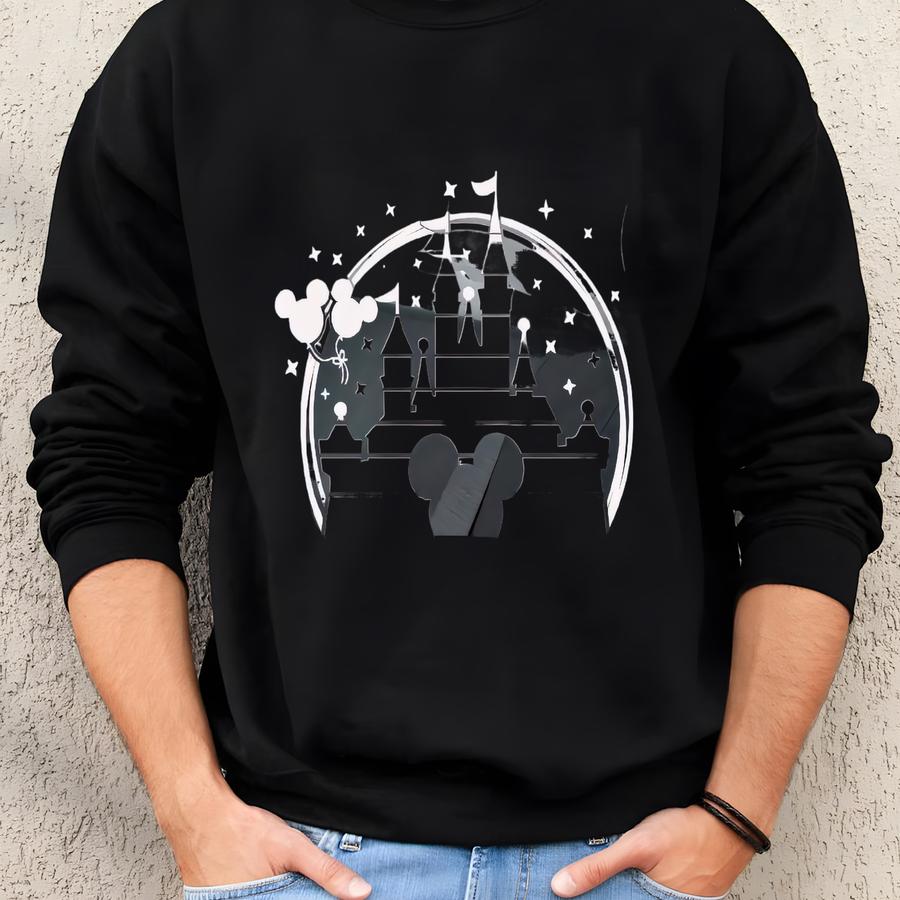 Magical Kingdom Vinly Car Decal, Mouse Castle Vinyl Decal, Head Castle Laptop Decal, Castle car decal Sweatshirt