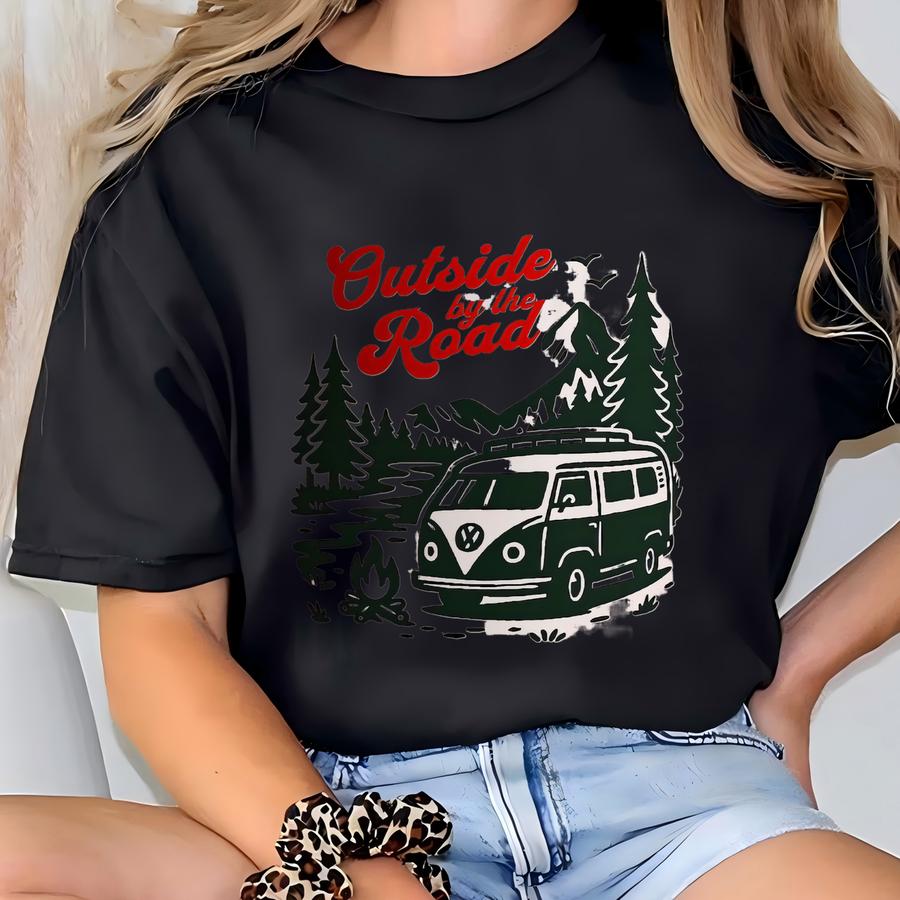 Van Life Mug For Camping Campers Coffee Cup Cute Van Mug For Dad Transporter Camping Mug Car Camp Van Life Outdoorsy Friend Gift T-shirt