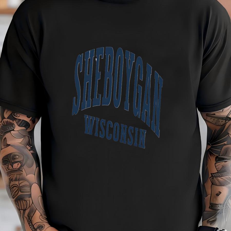 Sheboygan Sweatshirt, Sheboygan , Sheboygan Gift, Crewneck Sweatshirt, Travel Sweatshirt T-shirt
