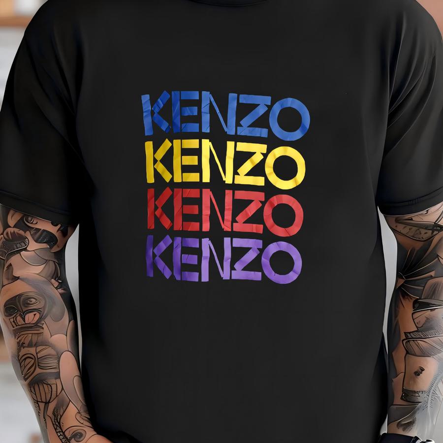 Vintage Kenzo Golf Boxy Hoodie T-shirt