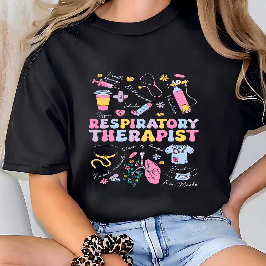 Custom Respiratory Therapist Rt Nurse Sweatshirt, Trach Or Treat Sweater T-shirt