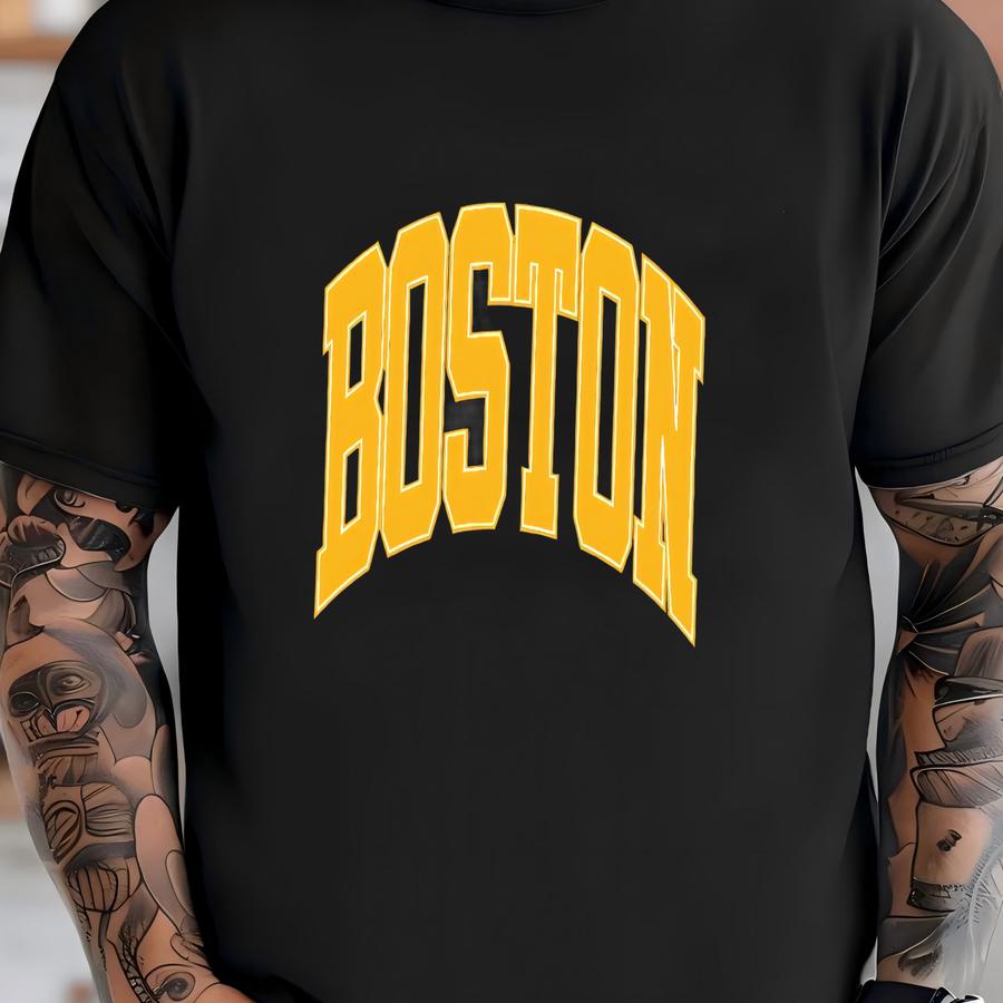 Boston Hockey Shirt, Hockey Shirt, Boston Hockey, Varsity Letter, Vintage Boston Shirt, Hockey Fan, Boston Shirt, Sweatshirt T-shirt