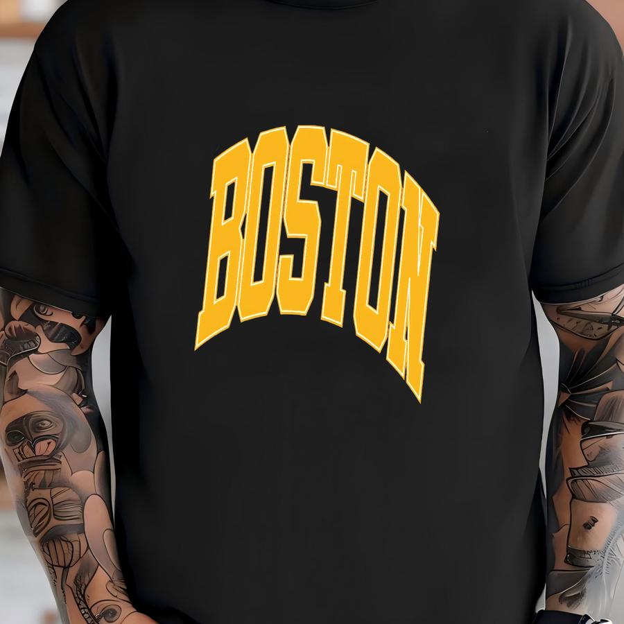 Boston Hockey Sweatshirt, Oversized Sweatshirt, Boston Sweatshirt, Hockey Sweatshirt, Gift, Boston Fan, Hockey Gift, Boston Hockey Shirt T-shirt