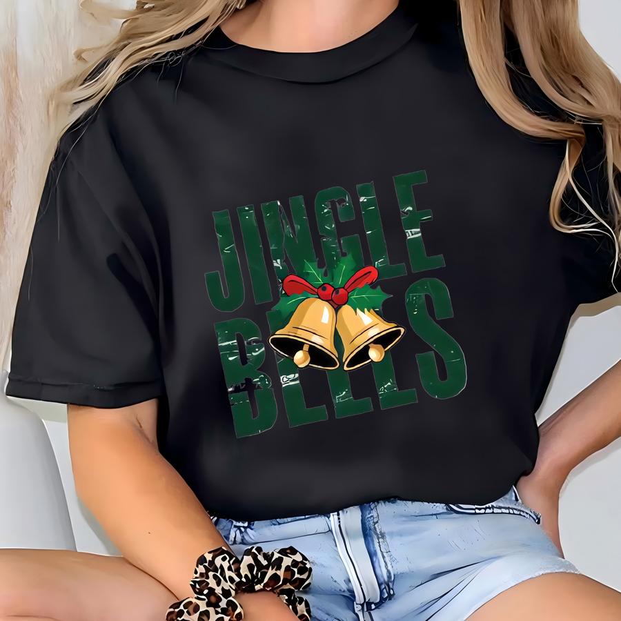 Retro Christmas Group Sweatshirt, Jingle Bells,joy To The World, Noel, Merry And Bright Hoodie T-shirt