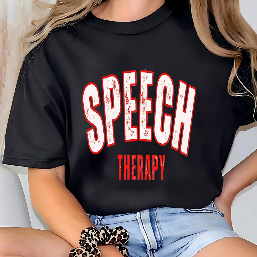 Speech Therapy Sweatshirt, Special Education Shirt, Christmas Shirt, Teacher Appreciation Gift, Sped Teacher, Aba Therapist, Teacher Hoodie T-shirt