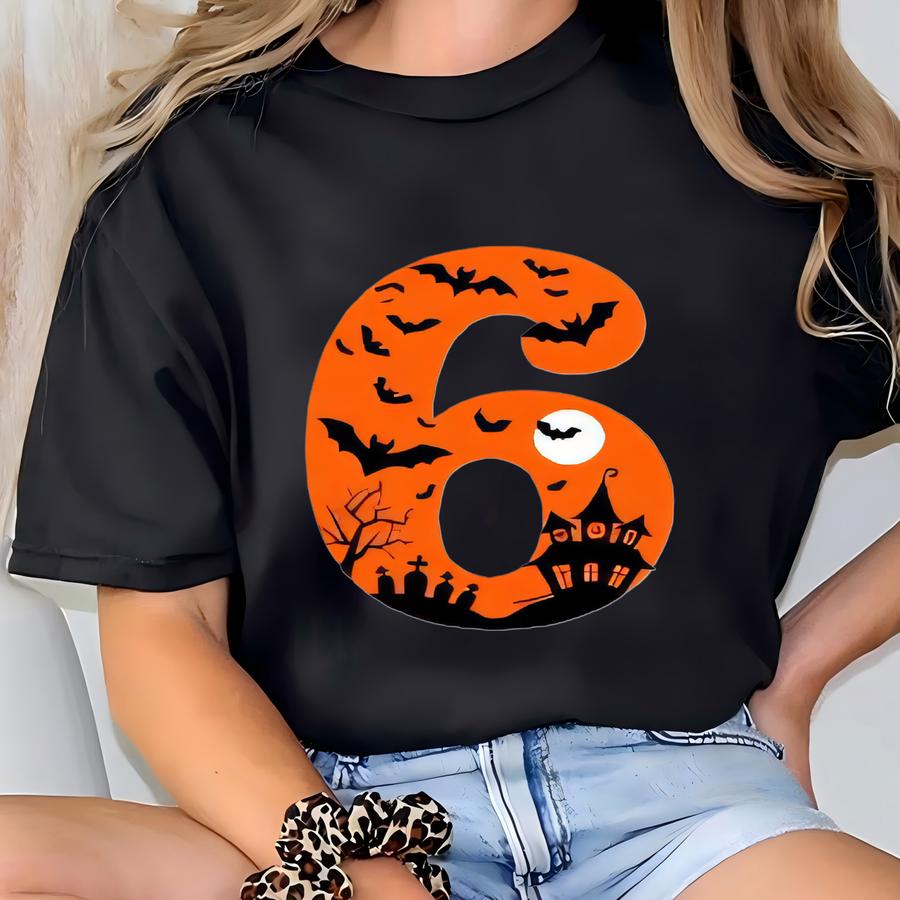 Funny 6 7 Halloween Costume Shirt, Tiktok Matching Tee, Viral Halloween Outfit Idea T-shirt