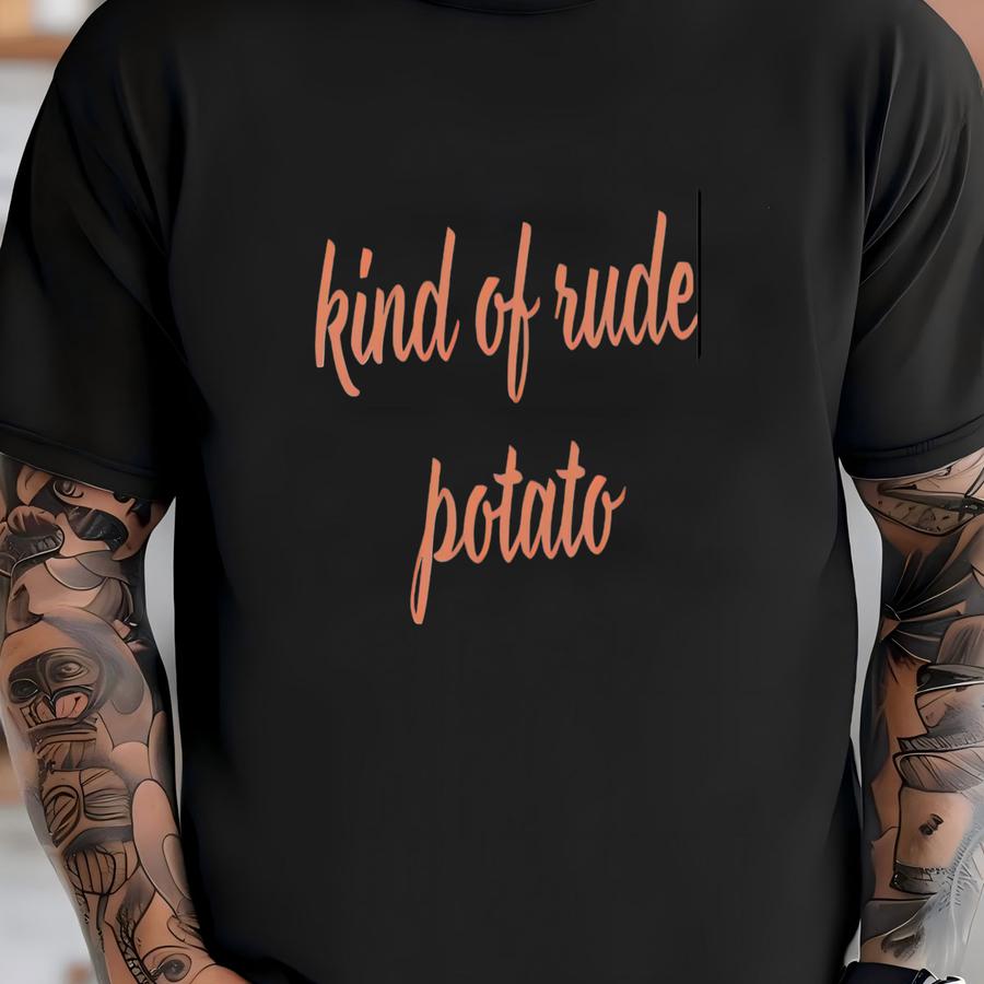 Funny Thanksgiving Couples Shirt: Sweet Rude Potato Tee T-shirt