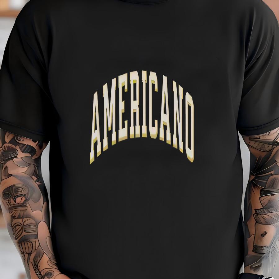 Americano Hoodie, Americano Shirt, Americano Tee, Americano Tshirt, Morning Brew, Coffee Gift, Coffee Lover, Funny Coffee Shirt, T-shirt