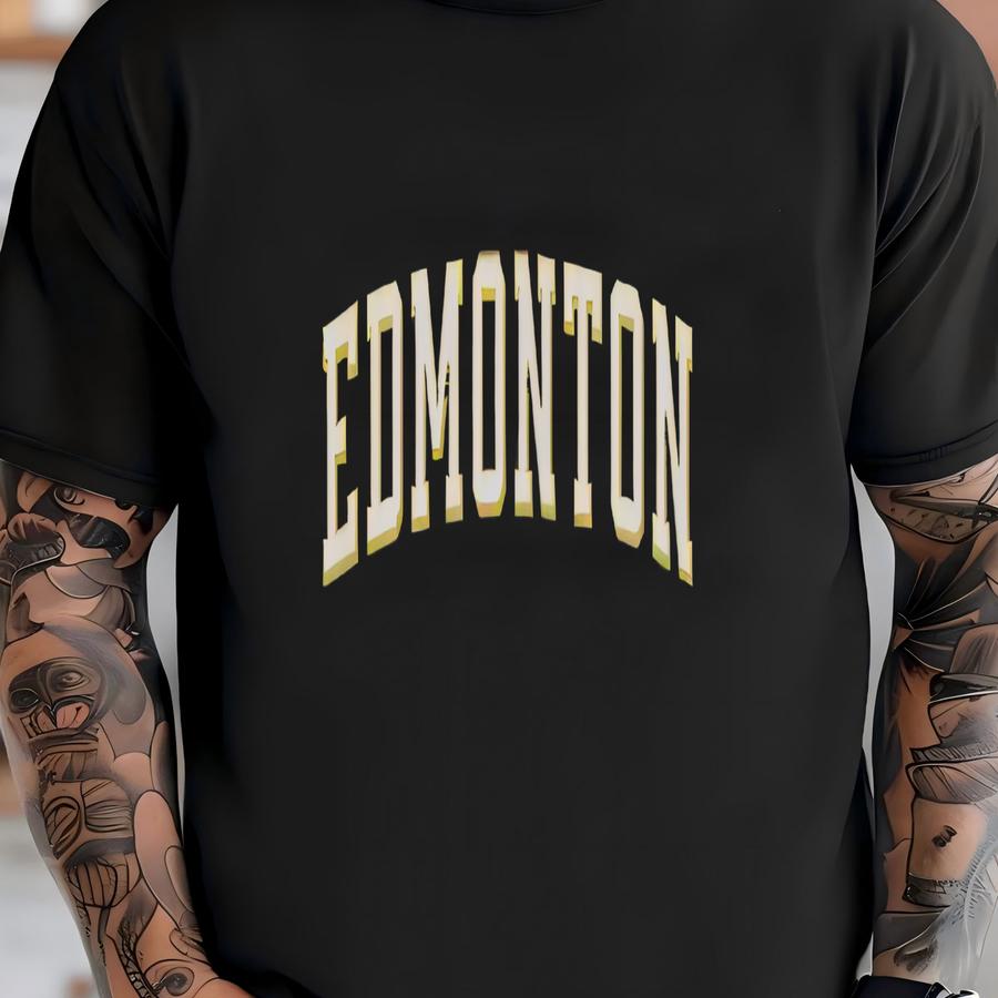 Edmonton Tshirt, Alberta Gift, Alberta Shirt, Edmonton Shirt, Edmonton Tee, Edmonton Travel T-shirt