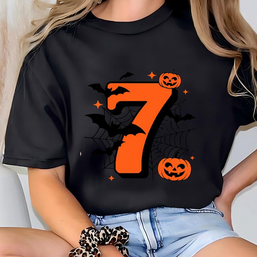 6 7 Hoodies Funny Halloween Costume For Kids Or Parents, Teachers Trend Tee, Tiktok Meme Couples Shirt, Teen, Tween, Halloween Tees. T-shirt