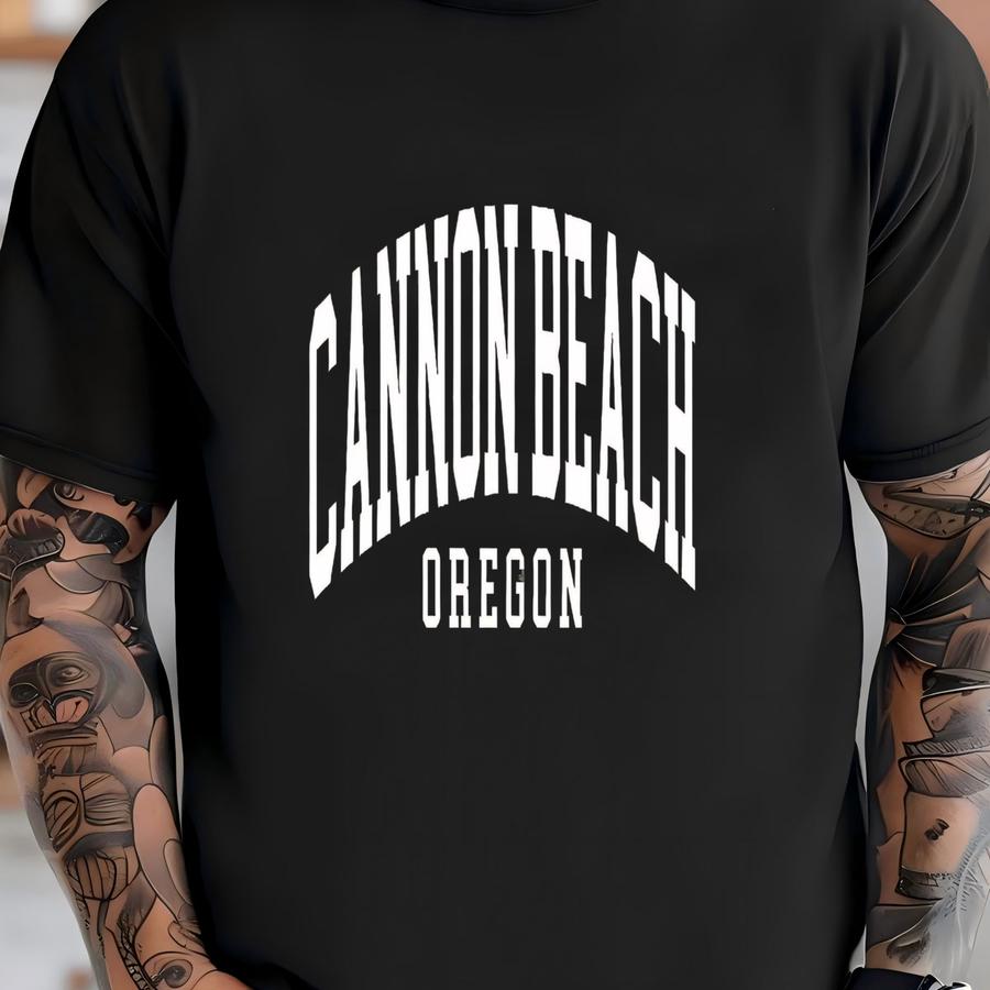 Cannon Beach Sweatshirt, Cannon Beach , Crewneck Sweatshirt, Gift For Her, Travel Sweatshirt T-shirt
