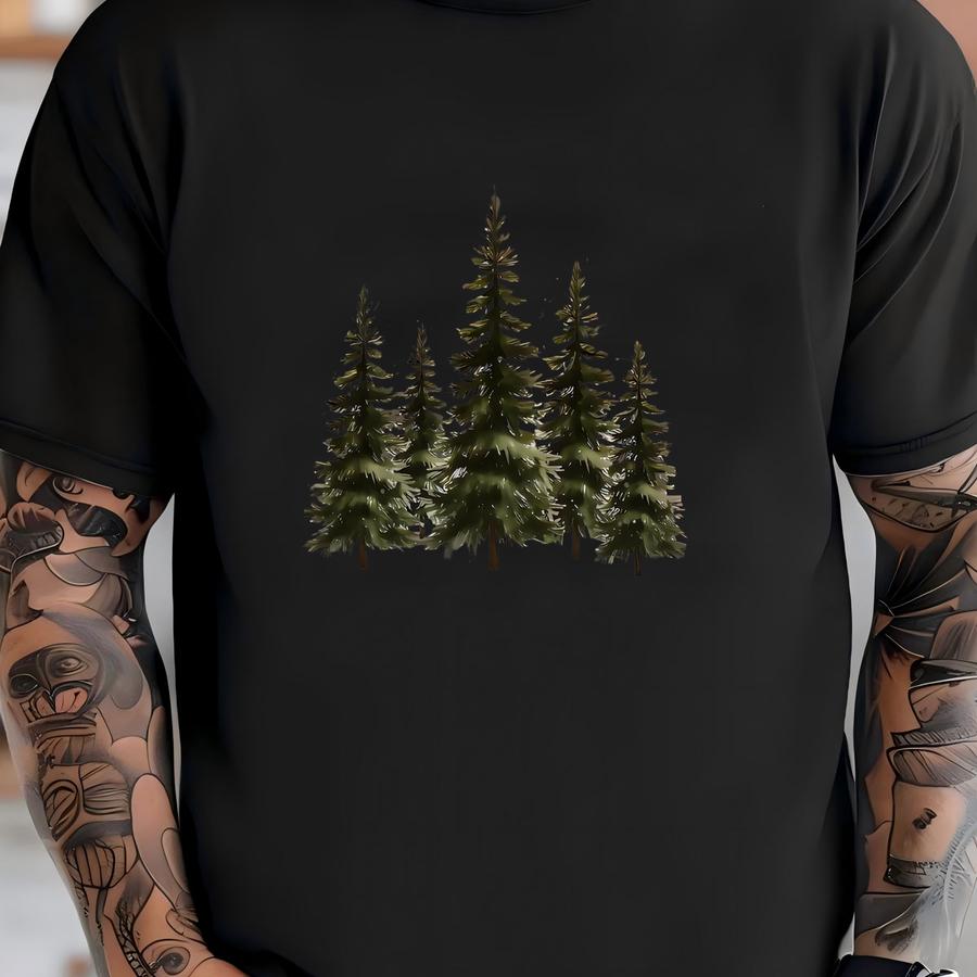 ® Shirt, Christmas Winter Wonderland Shirt, Merry Christmas, Christmas Tree, Holiday Gift, Xmas Crewneck, Family Winter Tee T-shirt