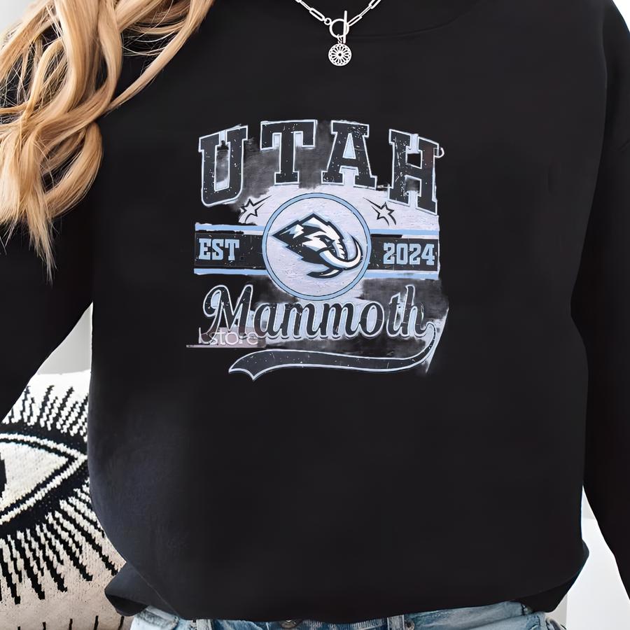 Vintage Utah Sweatshirt, Vintage Utah Hockey Shirt, Utah Hockey Shirt, Youth Sweater Hockey, Utah Sweater Sweatshirt