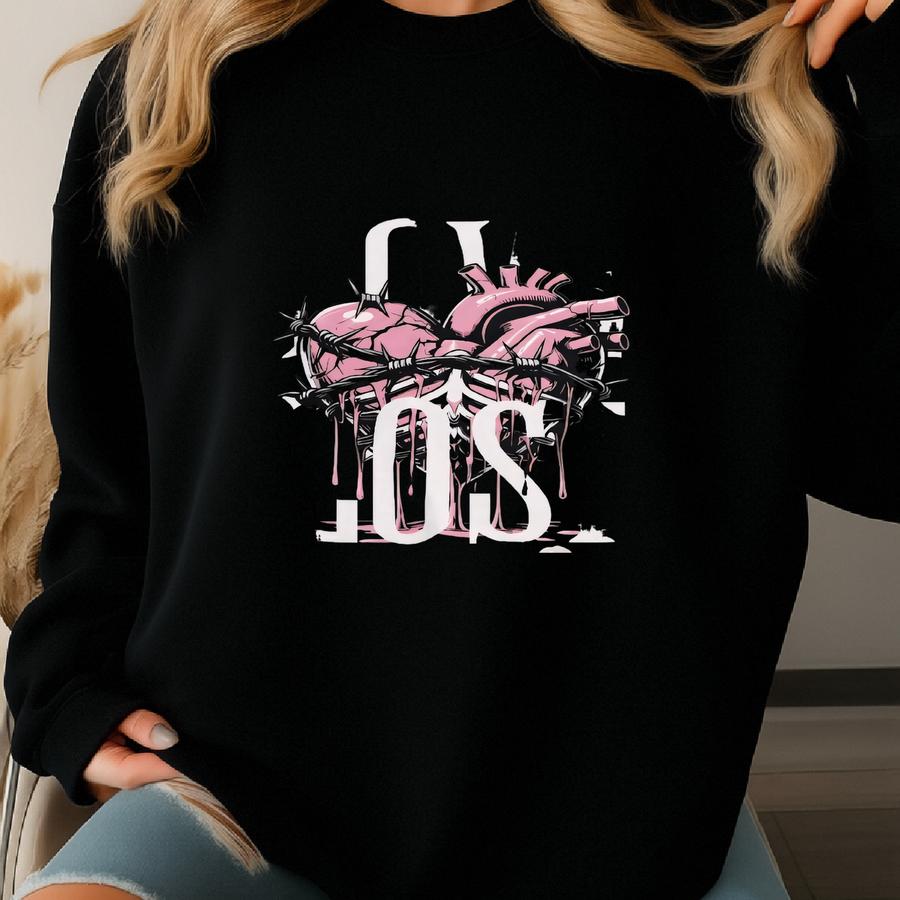 Lovely Sneaker Shirt Black To Match 5 Medium Soft Pink Sweatshirt