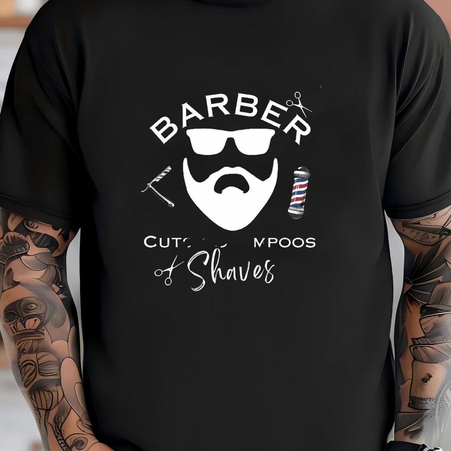 Barber Stainless Steel Tumbler Mug, Personalized Gift For Barber, Custom Stainless Steel Coffee Mug Tumbler For Barber, Student Barber Gift T-shirt