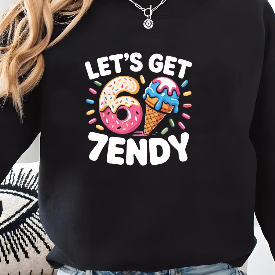 Let's Get 7endy 67 Ice Cream 7endy 6 7endy Shirt, Six Seven Drip Sports Cool Meme 67 Trend Tee Sweatshirt