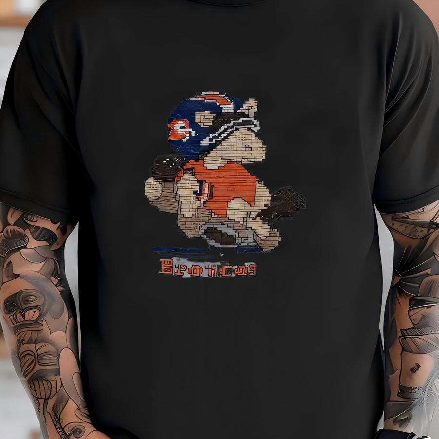 Vintage 90's Denver Broncos Mascot Crewneck Sweater Size Xl T-shirt