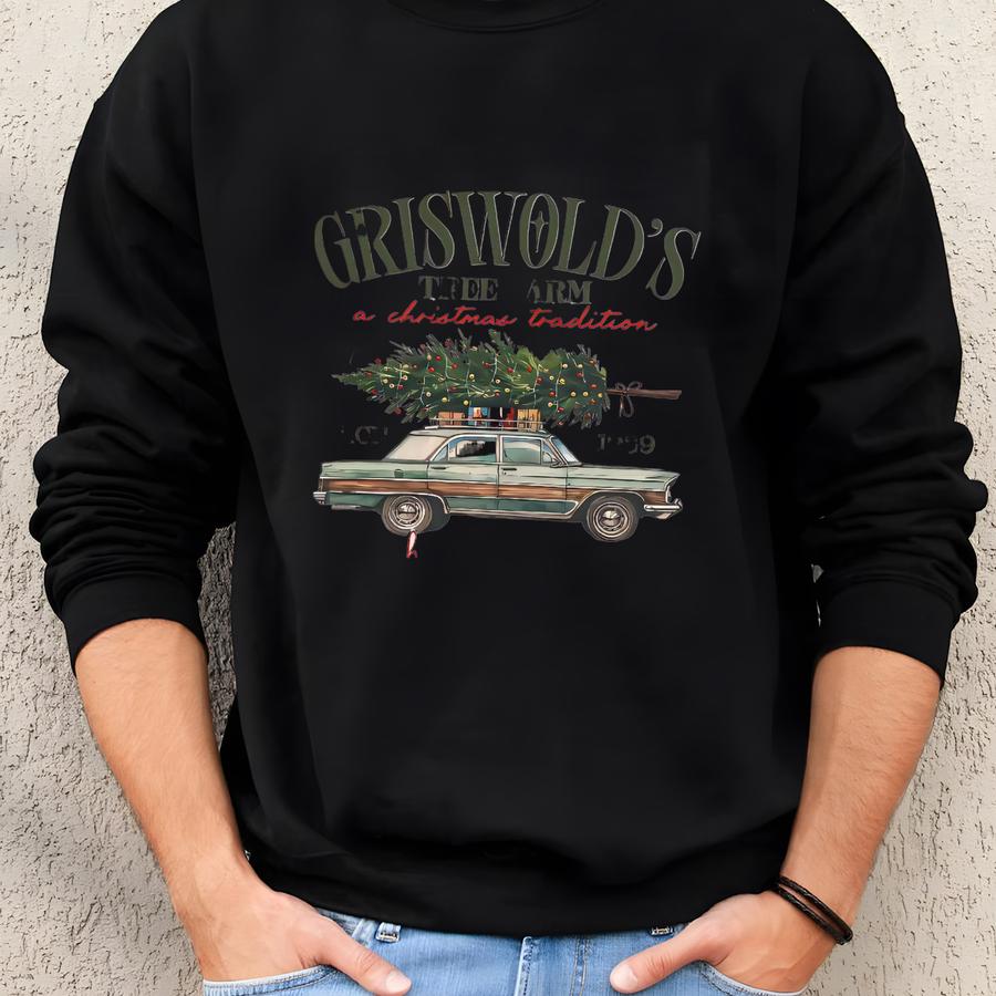 Grisworld Sweatshirt, Grisworld Christmas Tree Shirt, Christmas Movie Sweatshirt, Family Christmas Sweatshirt, Christmas Vacation Shirt Sweatshirt