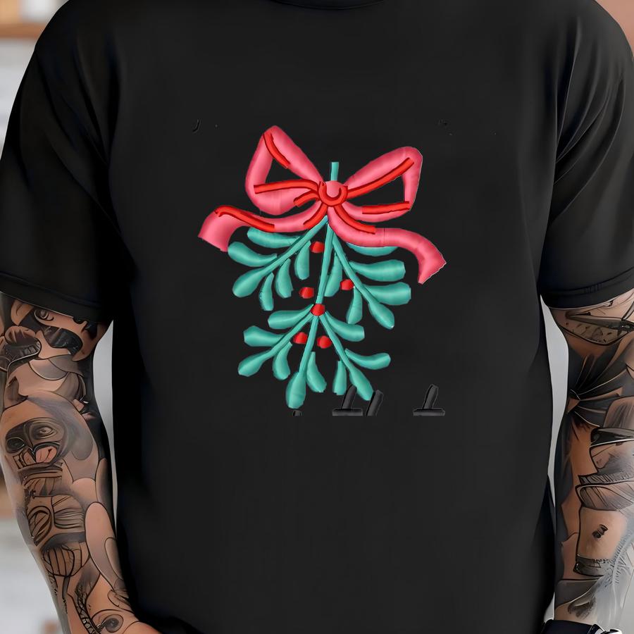 Mistletoe Holly Y Download (4 Sizes) T-shirt