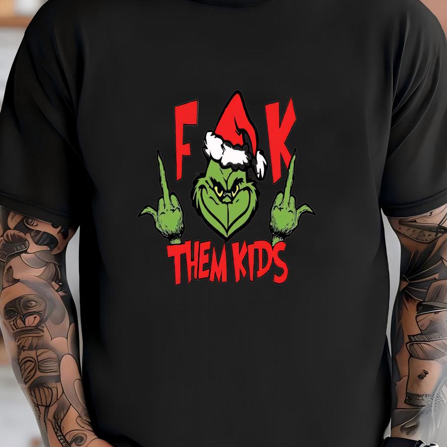 Es Funny Hoodie, Xmas Shirt, Christmas Hoodie, Merry Xmas, Christmas Crewneck, Christmas Shirt, Them Kids Xmas Sweatshirt T-shirt