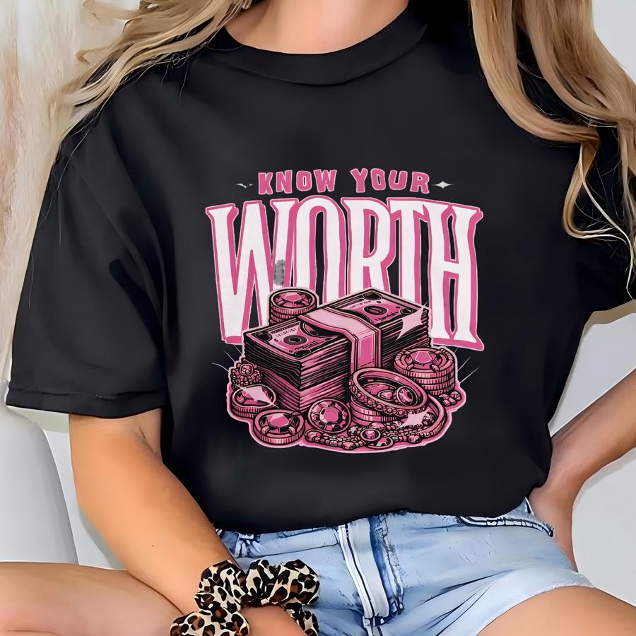 Worthy Sneaker Shirt Black To Match Trunner Pink Blast T-shirt