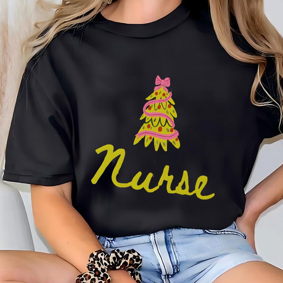 Christmas Nurse Shirt, Rn Hoodie For Women, Registered Nurse Life Tee, Nurse Praconer Graduation, Nursing Team Shirts T-shirt