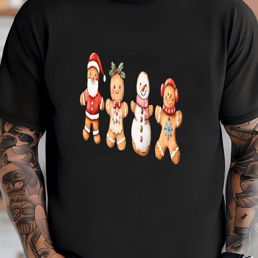 ® Christmas Gingerbread Shirt, Christmas Cookies Shirt, Gingerbread Christmas Shirt, Christmas Shirt, Cute Holiday Pajamas T-shirt