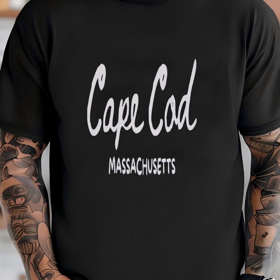 Cape Cod Sweatshirt Oversized Minimalist Sweater Massachusetts Shirt Cape Cod Crewneck Sweater Massachusetts Gifts T-shirt