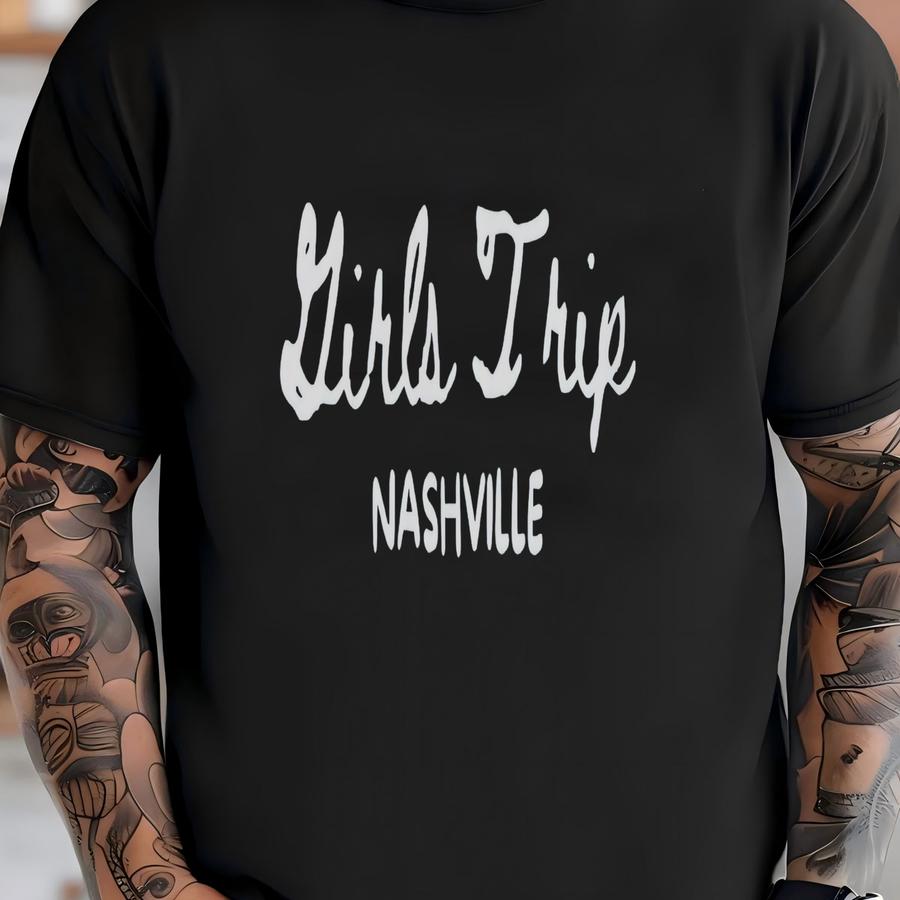 Nashville Girls Trip Sweatshirt: Matching Vacation Crewneck Sweater T-shirt