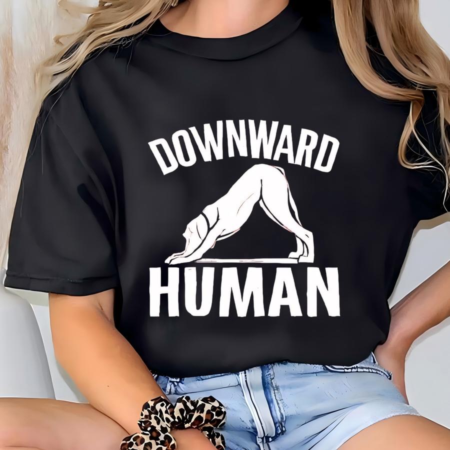 Yoga Shirt, Dog Yoga Tshirt, Yoga Lover Shirt, Dog Lover Shirt, Funny Yoga Gift, Meditation Shirt, Yoga Class Gift, Yogi Shirts,yoga Clothes T-shirt