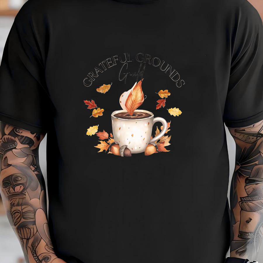 Fall Shirt Coffee Shirt Coffee Tshirt Fall Shirts Thanksgiving Shirt Autumn Shirt Barista Shirt Coffee Lover Gifts Fall Sweater Gift For Her T-shirt