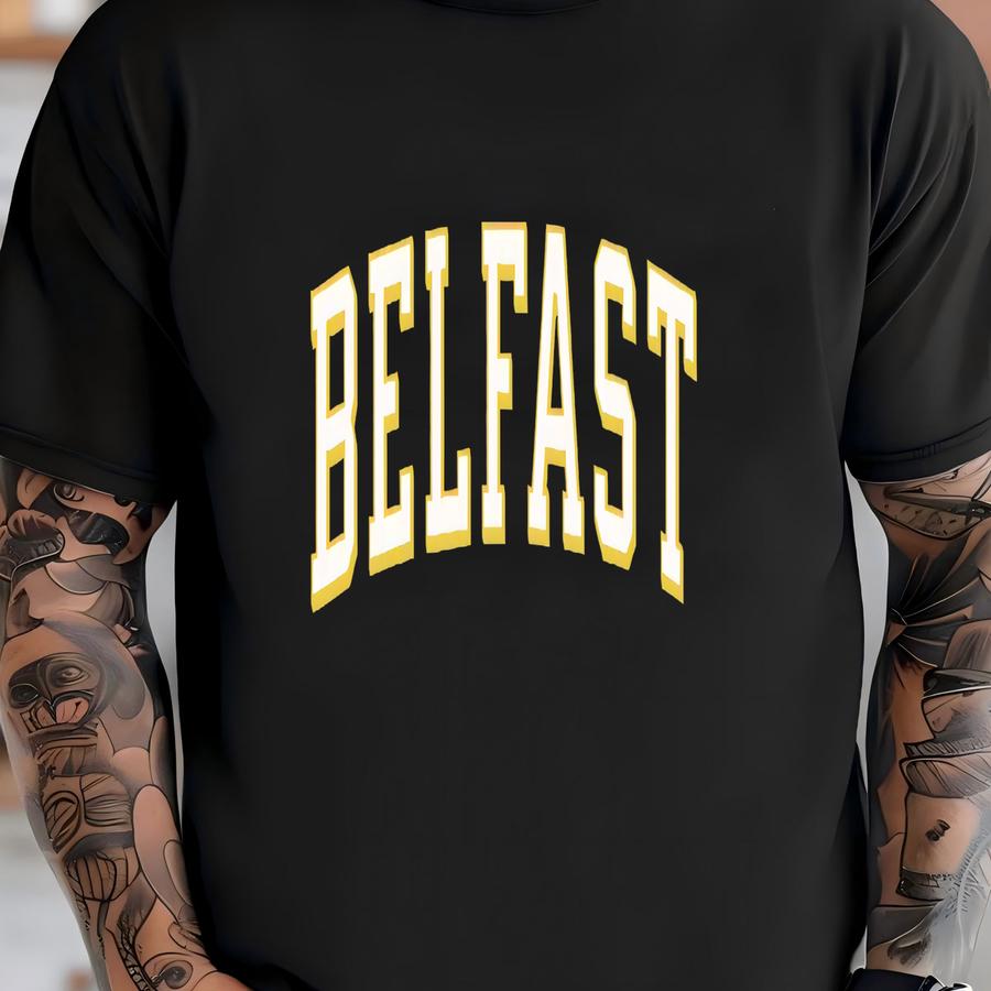 Belfast Tee, Belfast Ireland, Northern Ireland, Belfast Tee, Belfast, Belfast Vacation, Trip, T-shirt