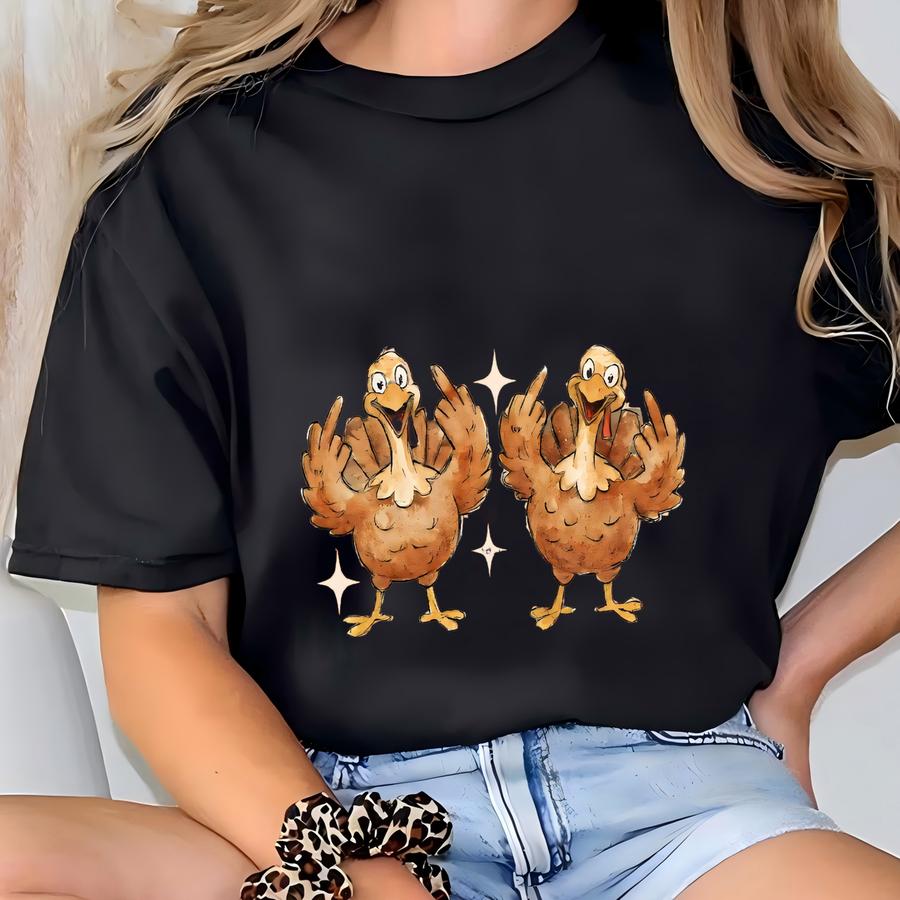 I’m Really Into The Thanksgiving Spirit I’ve Given The Bird Shirt,thanksgiving Humor Shirt, Sarcastic Thanksgiving Tee, Thanksgiving Graphic T-shirt