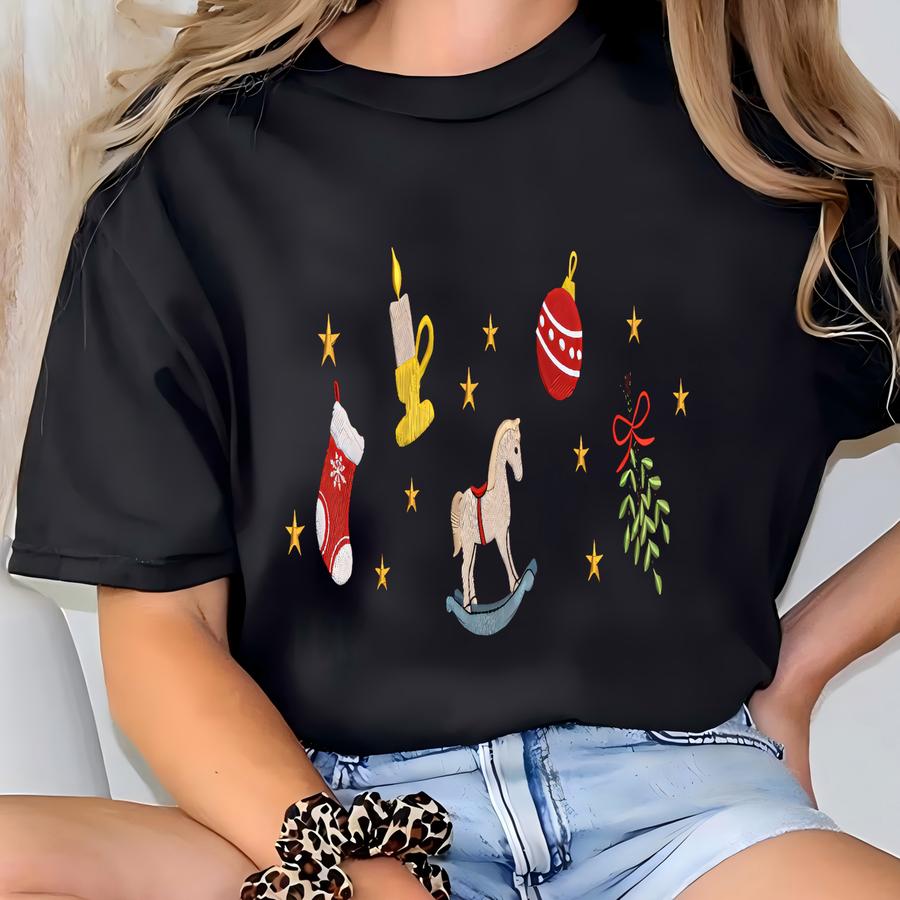 Christmas Sweatshirt, Christmas Preppy Shirt, Cozy Season Sweatshirt, Christmas Gift T-shirt