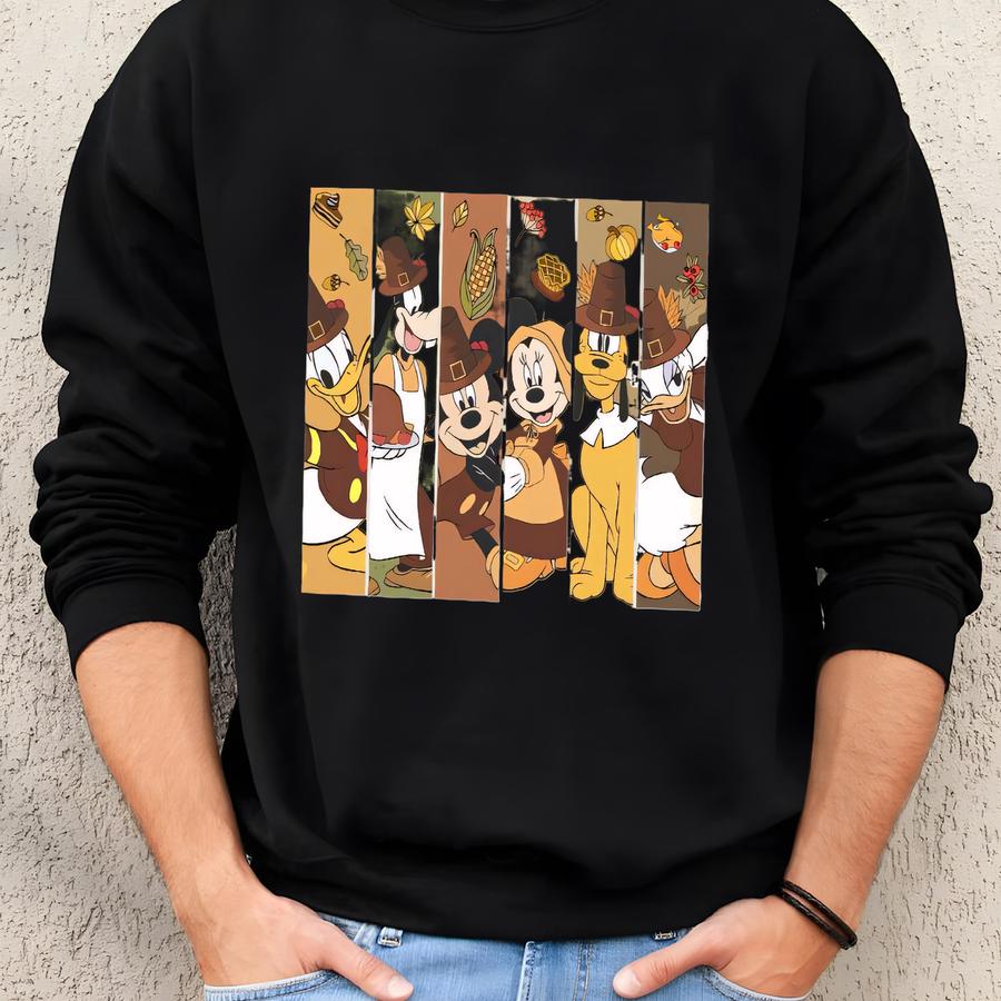 And Friends Thanksgiving Shirt,  Co T-shirt, Autumn Season Shirt, Thanksgiving Day Shirt, Family Dinner Shirt Sweatshirt