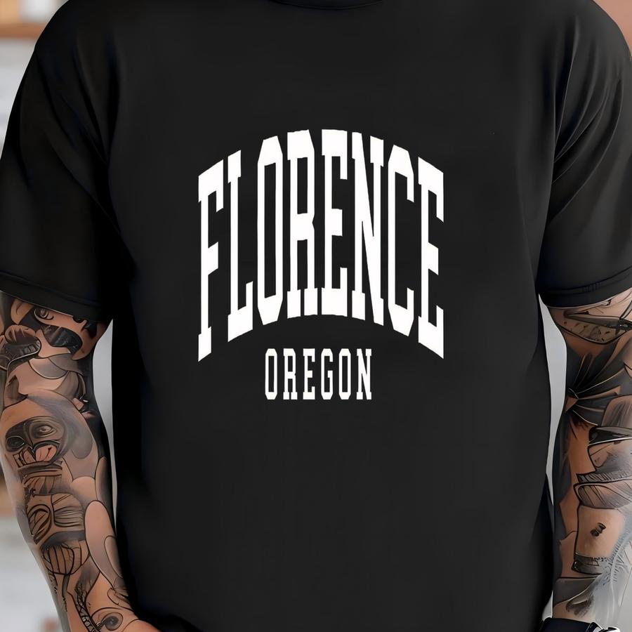 Florence Sweatshirt, Florence Gift, Florence Pullover, Crewneck Sweatshirt, Gift For Her, Travel Sweatshirt T-shirt