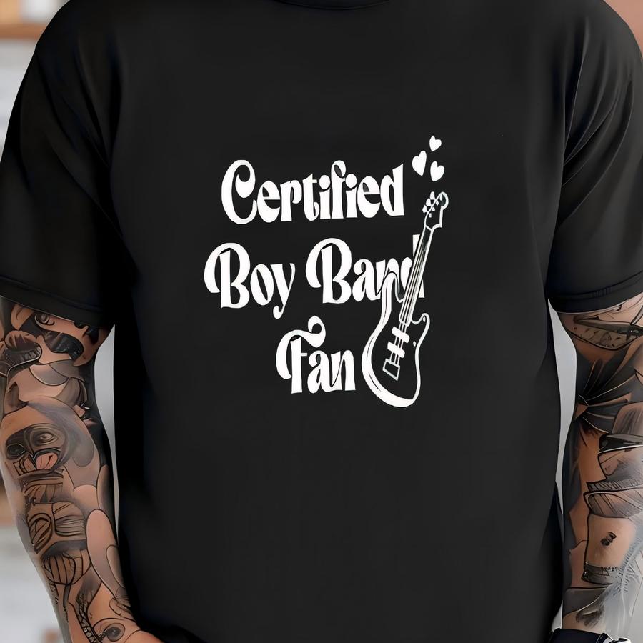 Certified Boy Band Fan Sweatshirt, Vintage Concert Sweater, Living The Dream Tour 2025, Fan Merch, Retro Band Sweatshirt T-shirt