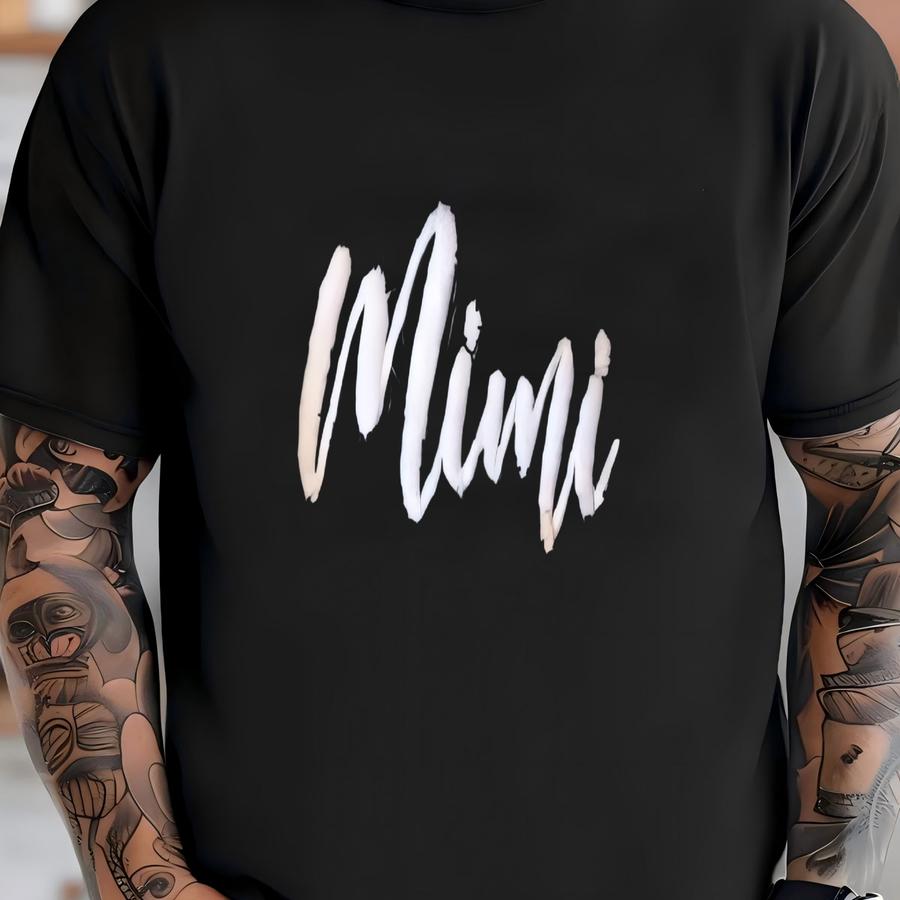 Custom Text Cc Beanie Winter Hat Cap, Name Monogram Grandma Mimi Nana Gigi More T-shirt