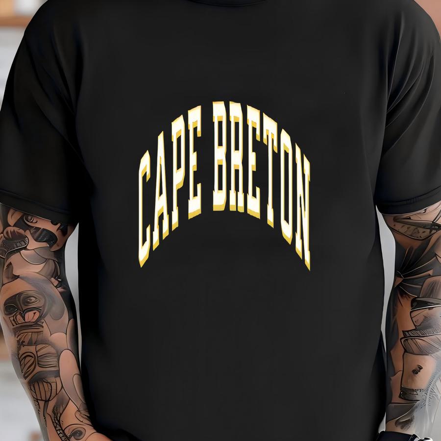 Cape Breton Tee, Cape Breton Tee, Cape Breton Gift, Nova Scotia Gift, Nova Scotia Tote T-shirt