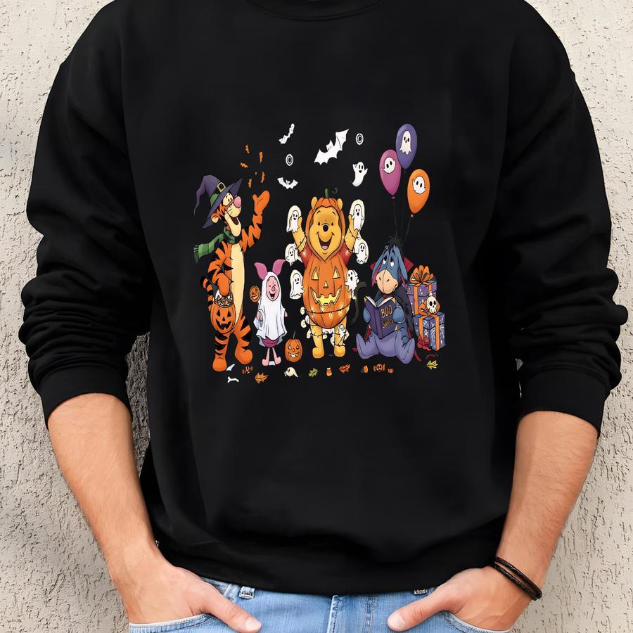 Sweatshirt, Halloween Party Tee, Spooky Season, Halloween Tee, And Friends Tee Sweatshirt